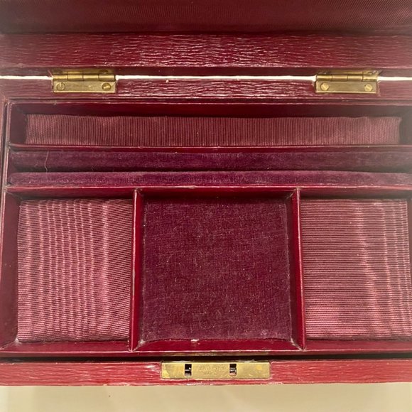 *NOT FOR SALE/SOLD* Jewelry Box, multi-coloured (9" L x 6" W x 3 1/2" H) - Picture 6 of 8